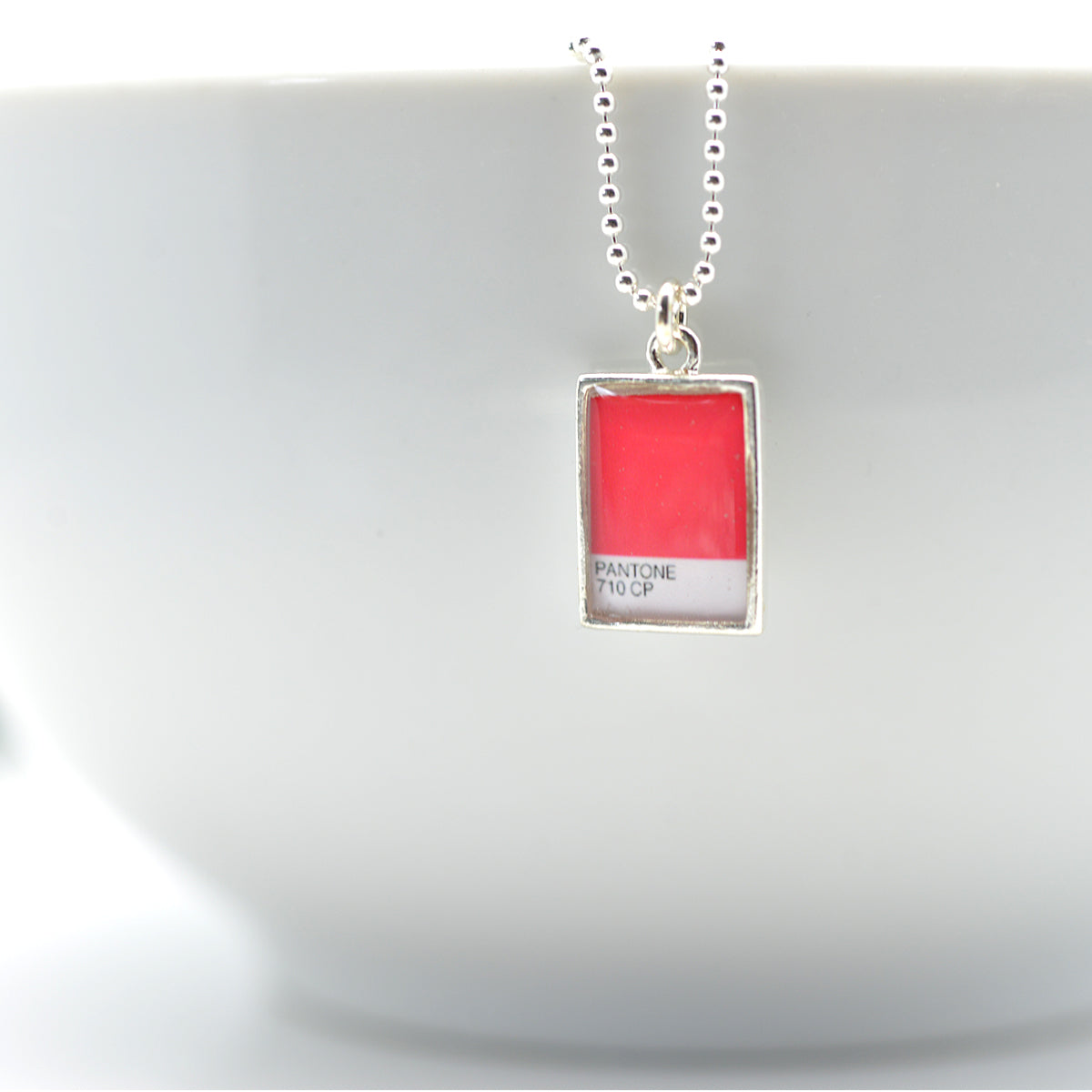 Pantone Color Swatch Necklace Sugar Sidewalk