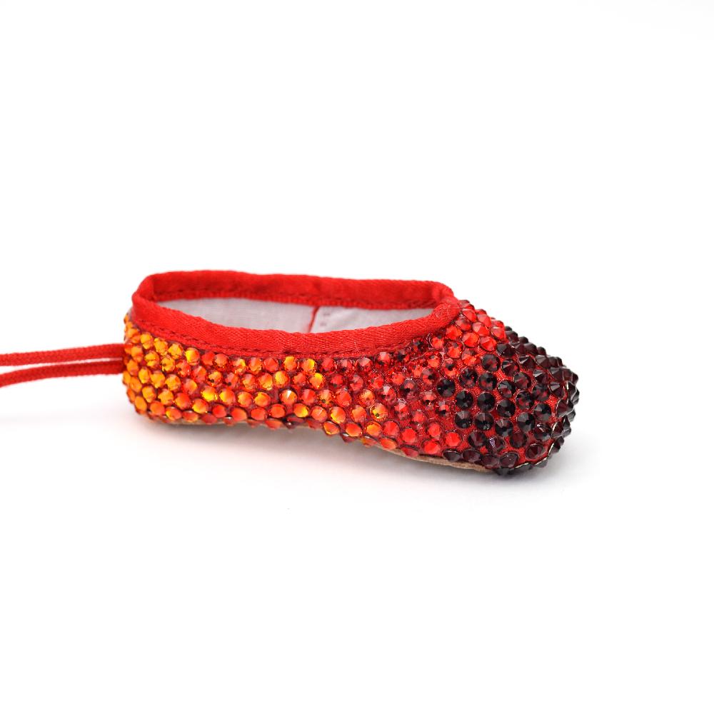 Red pointe shoe covers new arrivals